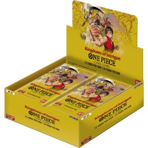 One Piece TCG: Kingdoms of
Intrigue - Booster Box OP-04