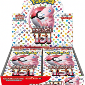 Pokemon Card Game Scarlet & Violet Enhanced Expansion Pack " Pokemon Card 151" Box - Pokemon Card Japanese - The united tcg cards warehouse Japanese