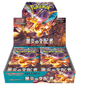 Pokémon Card Game Scarlet & Violet Expansion Pack - Black Flame Ruler Box - The united tcg cards warehouse Japanese