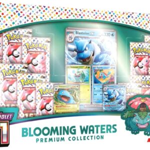 Pokemon TCG Scarlet & Violet 151 Blooming Waters Premium Collection Box Sealed - The united tcg cards warehouse Japanese