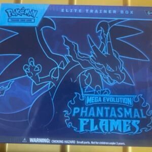 Pokemon TCG Mega Evolution
Phantasmal Flames Elite Trainer Box -
Factory Sealed
