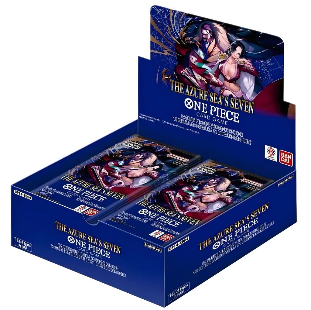 ONE PIECE OP-14: The Azure Sea’s Seven – Booster Box (English) - The united tcg cards warehouse Japanese