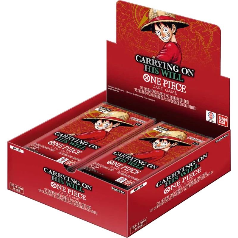 One Piece OP13 Carrying On His Will Booster Box (English) - The united tcg cards warehouse Japanese
