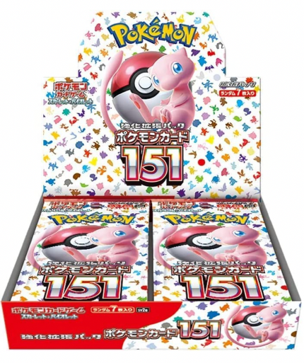 Pokemon Card Game Scarlet & Violet Enhanced Expansion Pack " Pokemon Card 151" Box - Pokemon Card Japanese - The united tcg cards warehouse Japanese