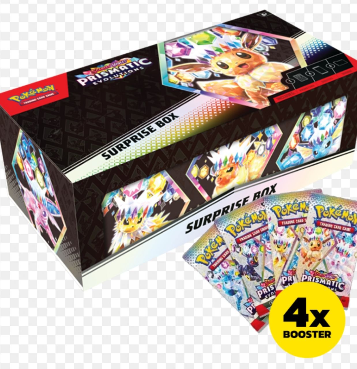 Prismatic Evolution Surprise box - The united tcg cards warehouse Japanese